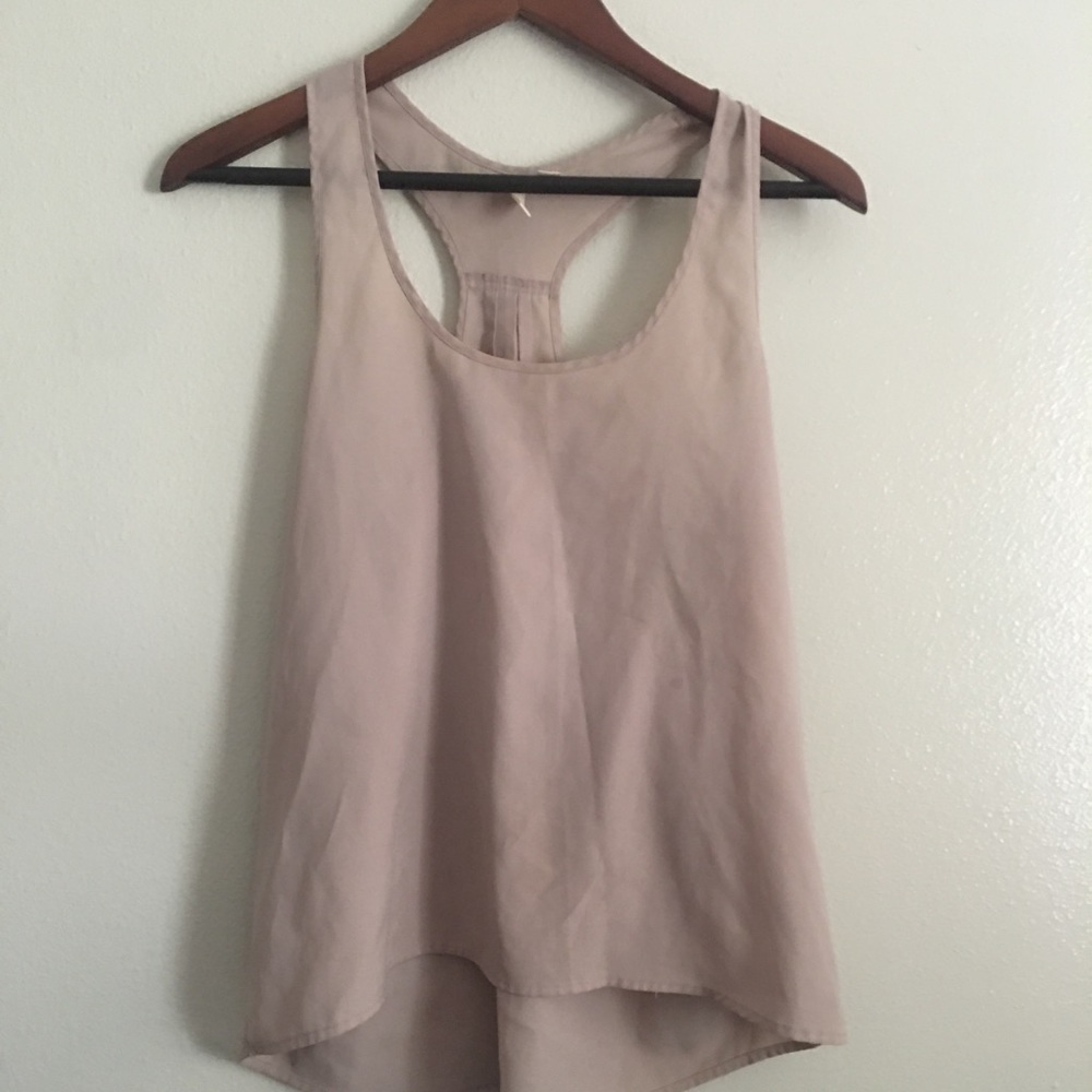 Beige tank top